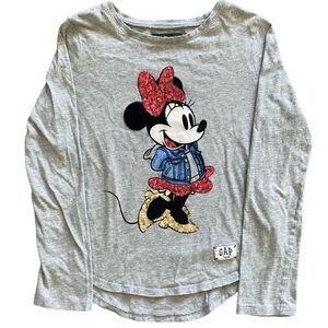 Disney Minnie Mouse Limited Edition Long Sleeve Shirt,‎ Kids size M (8-9)